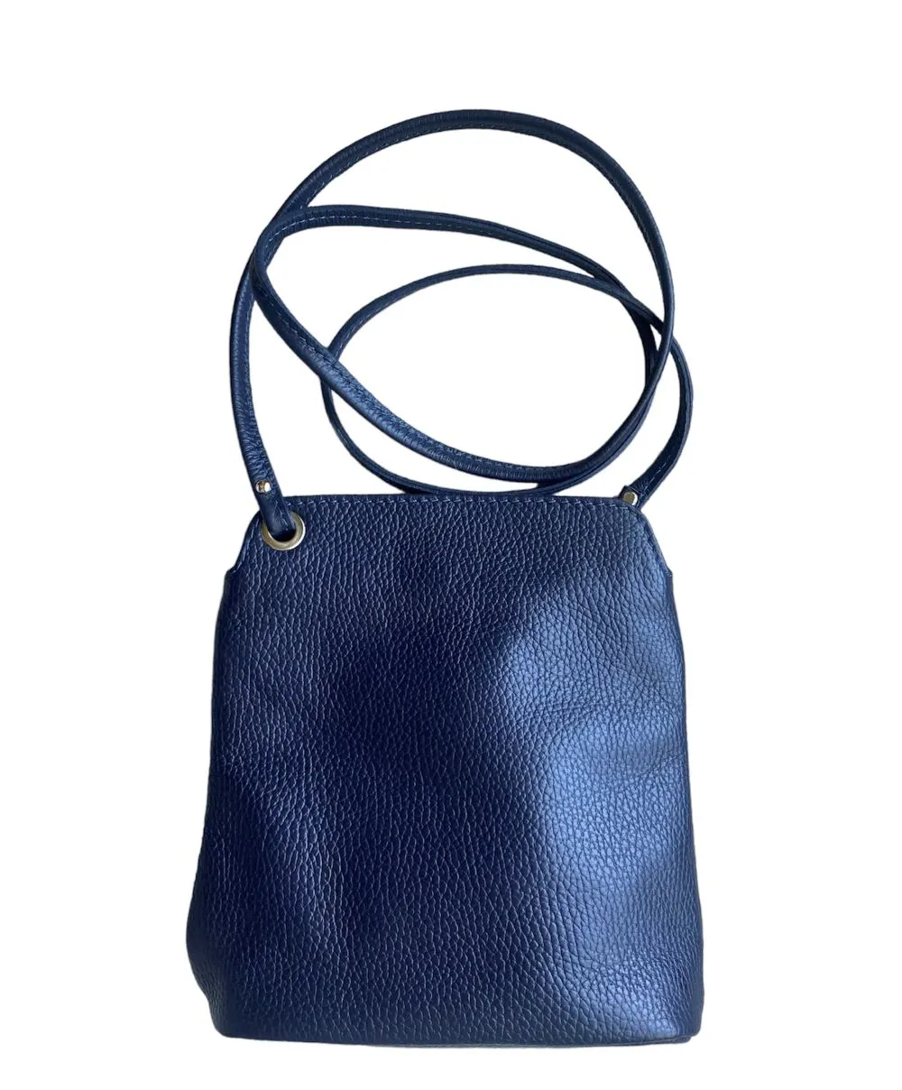 LaGaksta Fina Italian Leather Mini Crossbody for Women ?C Slim Travel Purse, Anti-Theft Wallet & Passport Bag Trendy Daily Look Practical Fashion Choice