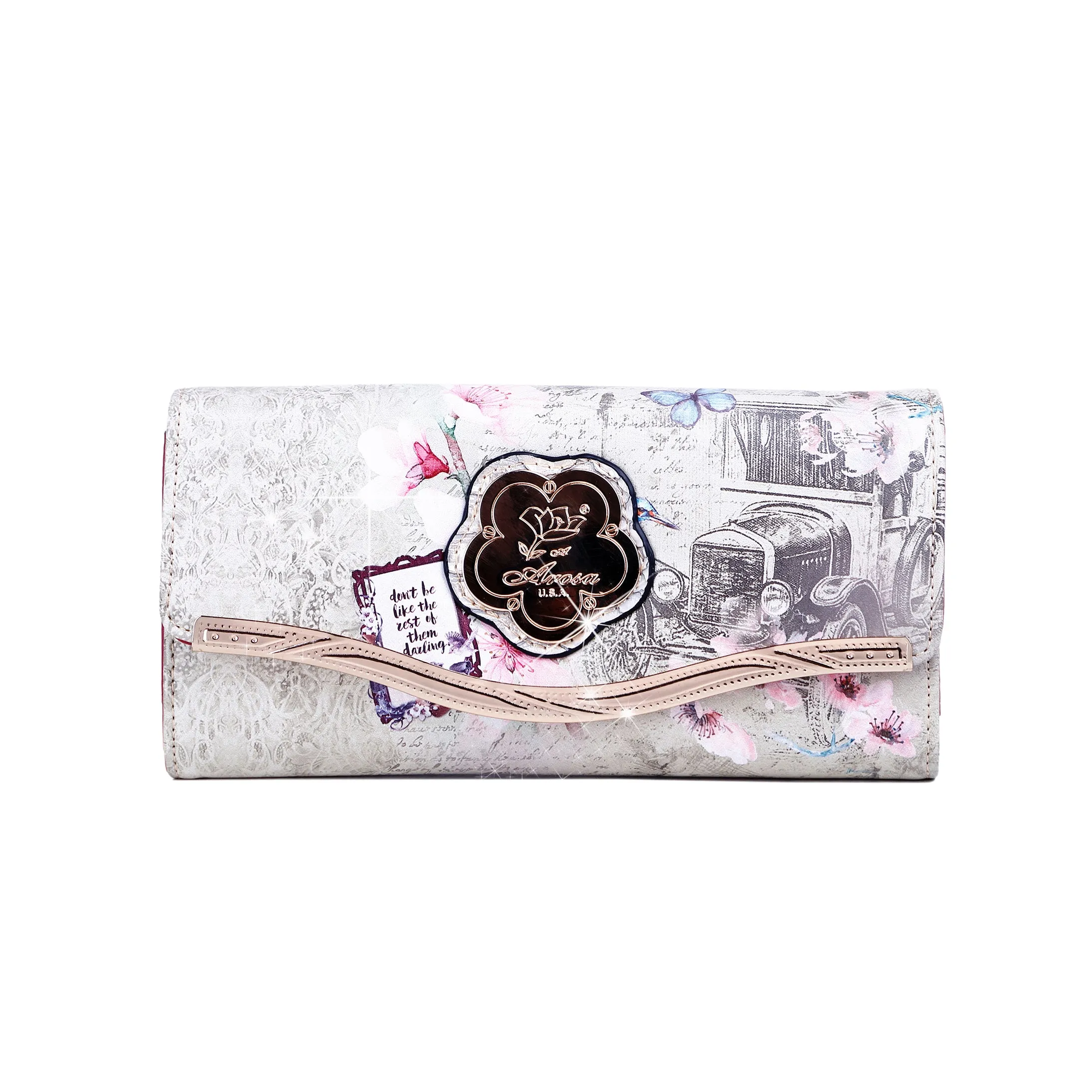Outdoor Moment Arosa Vintage-Inspired Artistic Wallet