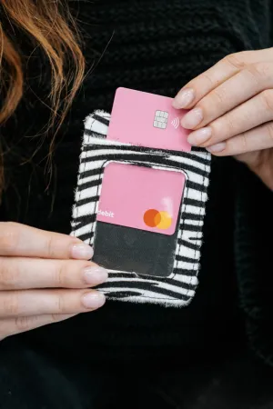 Joslyn Credit Card Wallet Keychain - Final Sale Compact money holder