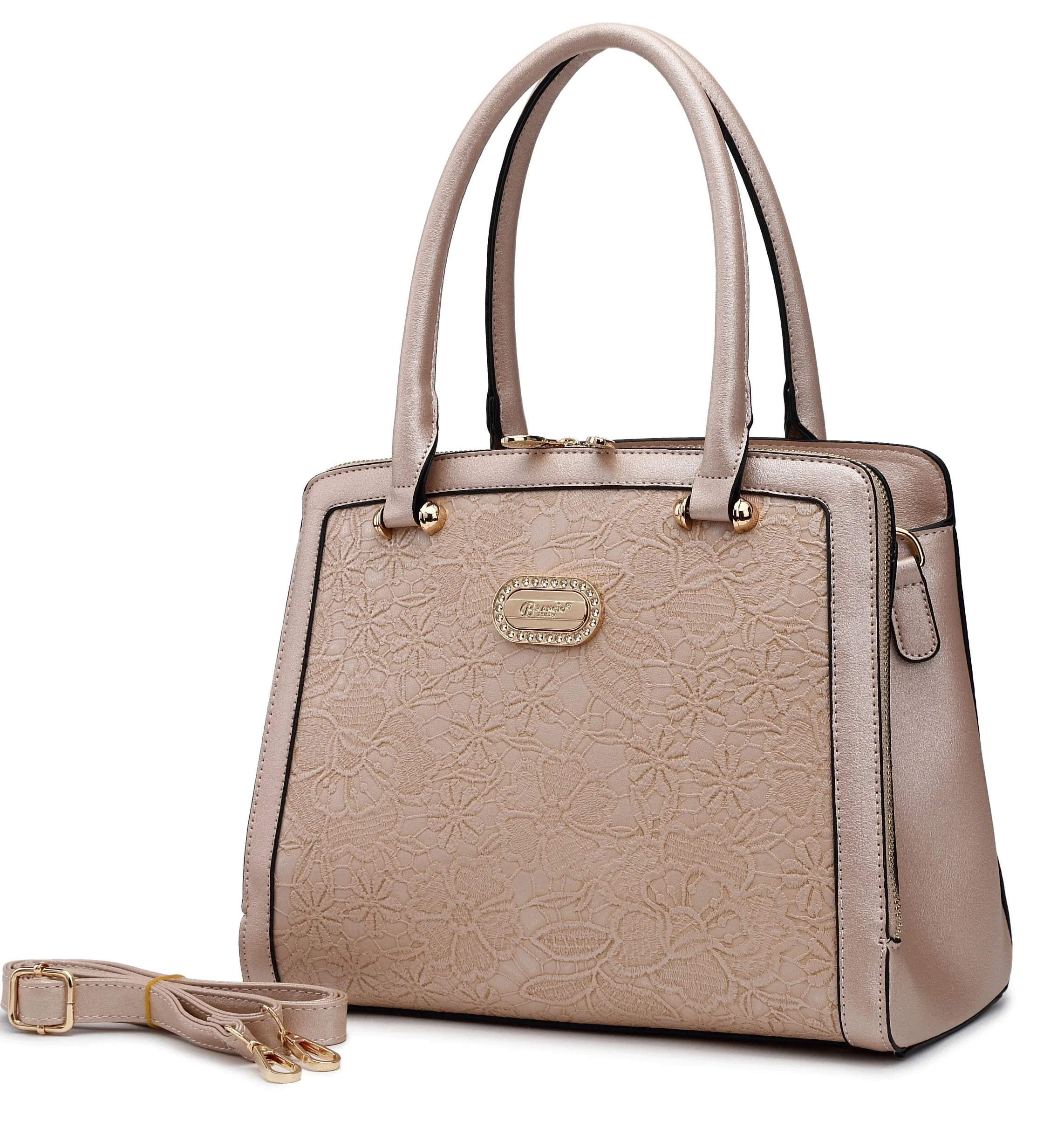 Luxury Craftsmanship Blossoming Love Floral Shoulder Bag