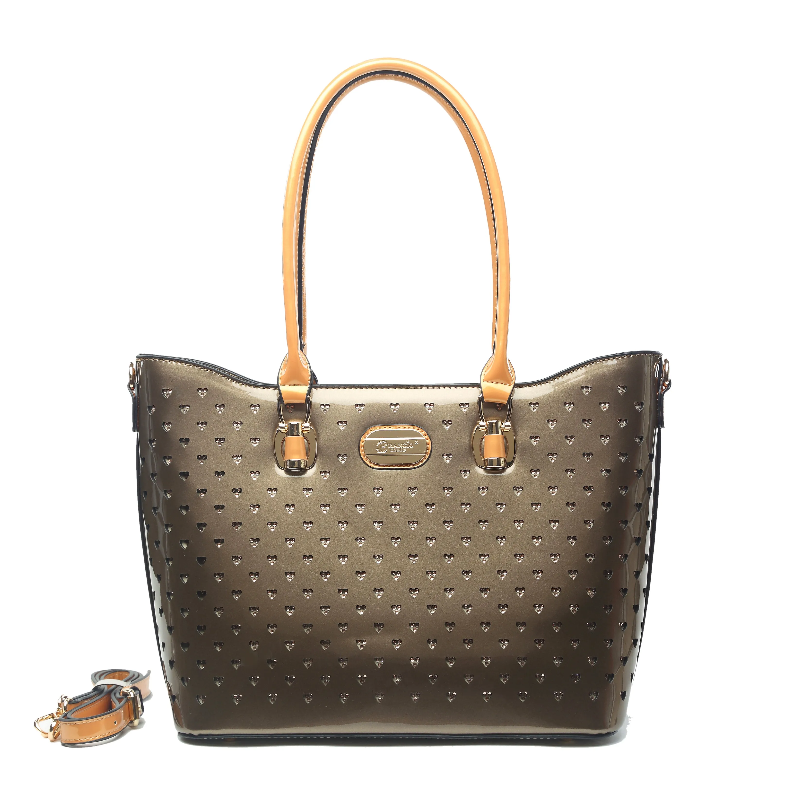 Starz Art Retro Vegan Highend Fashion Leather Tote Bag Business Outfit Trendy Vibe