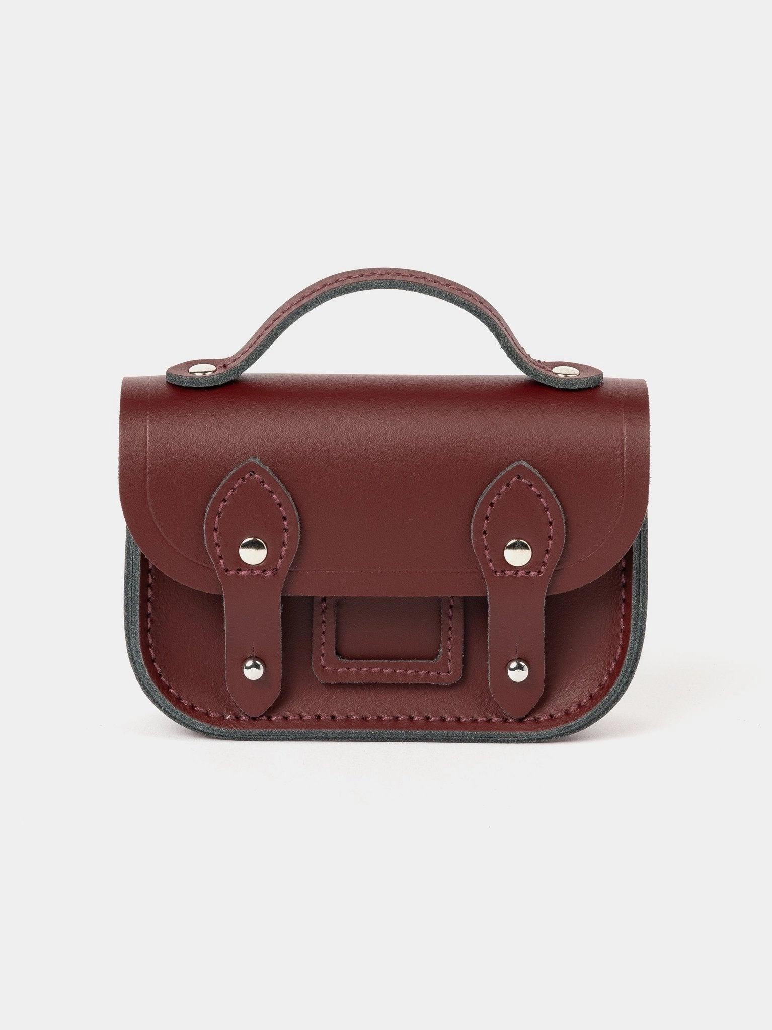Fashion Statement Business Travel The Micro Satchel - Oxblood