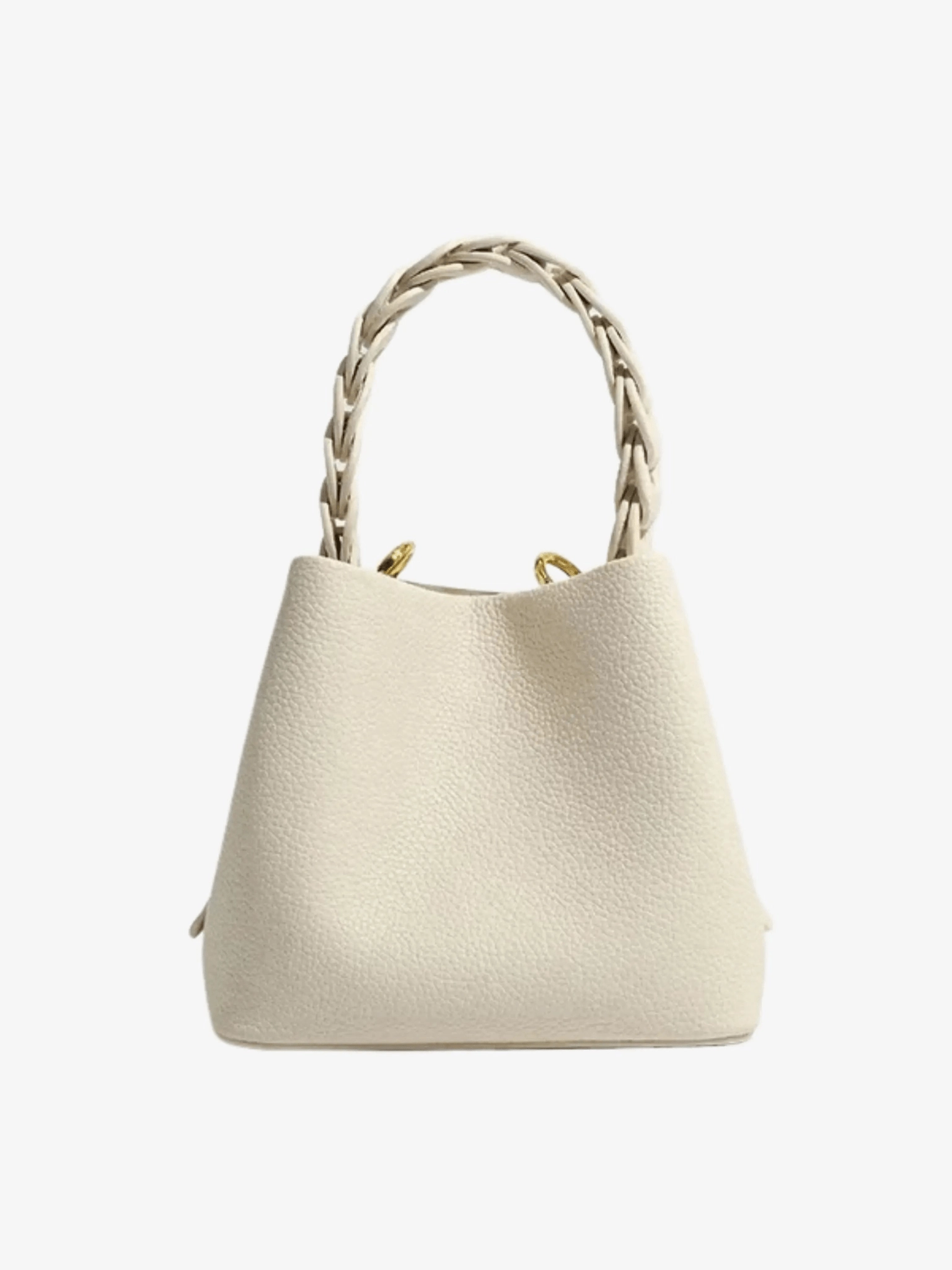 Elara | Blush Pink Braided Handle Tote ?C Chic & Timeless Functional Accessory