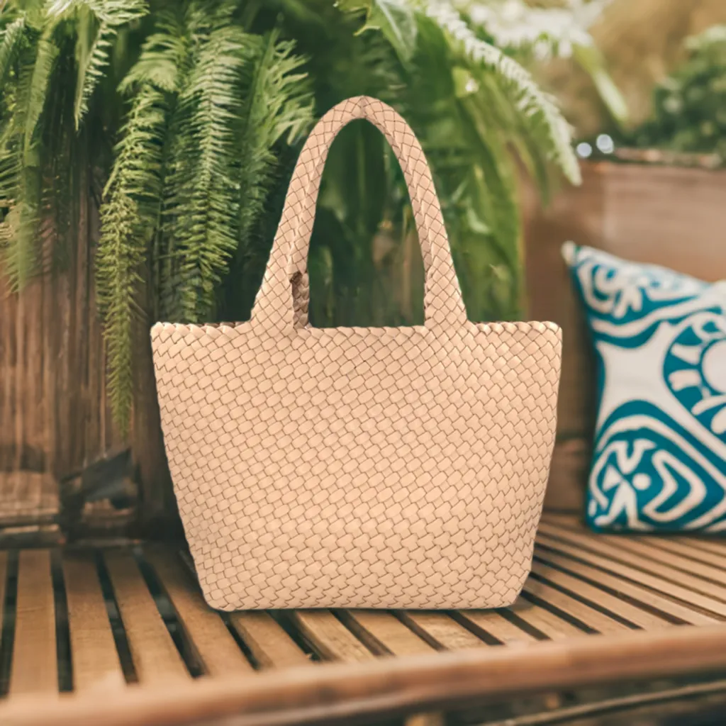 Refined Engineering Casual Ready Soloane Beige Tote BC Bag