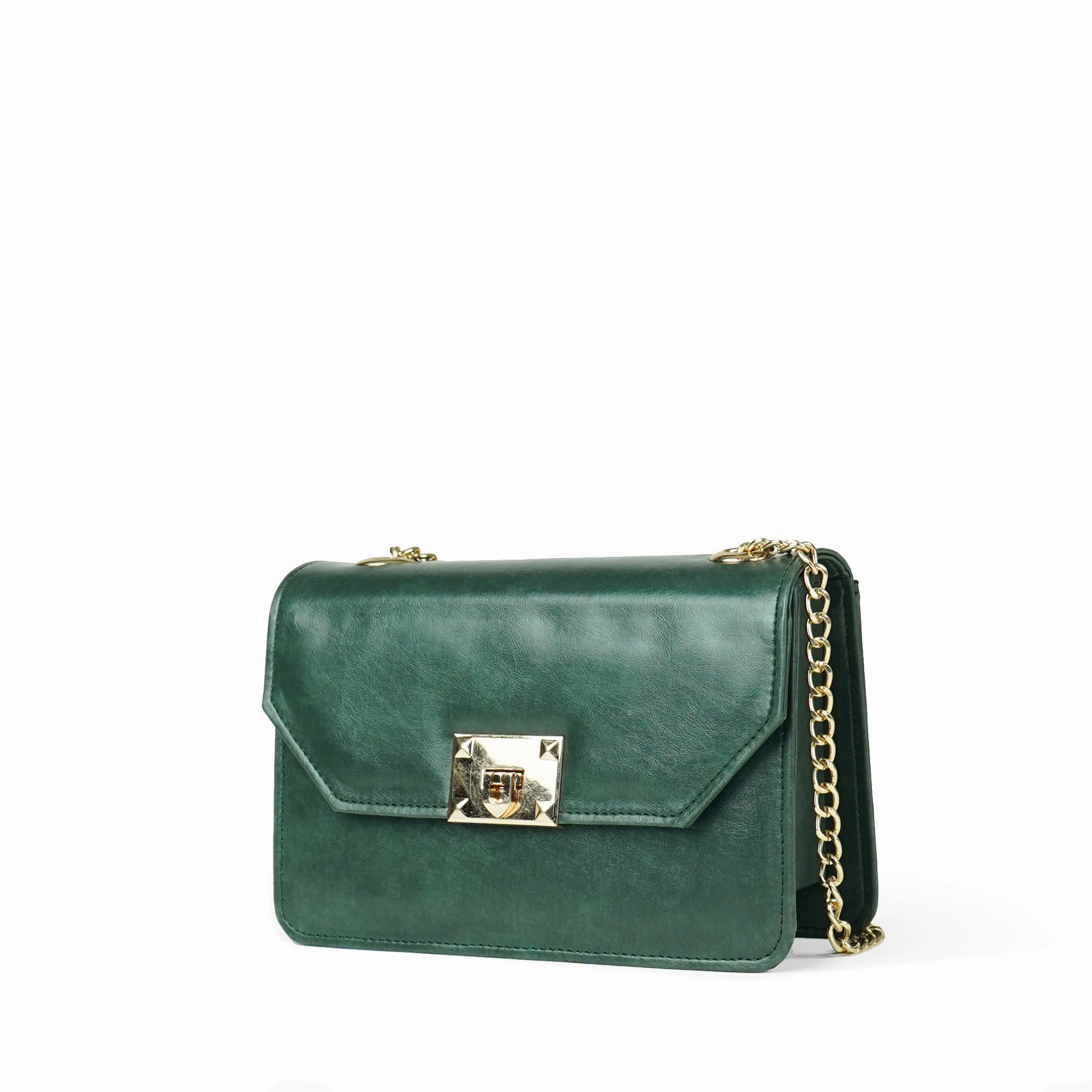 Bolt bag Green (Plain) Functional Luxury