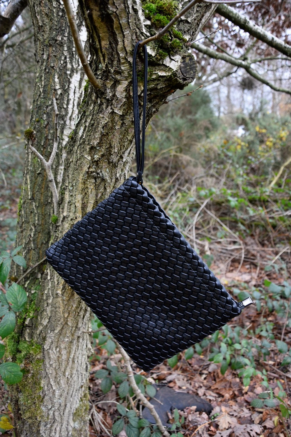 Fashion Office Jayley Hand Knitted Leather Tote Bag PBG25A