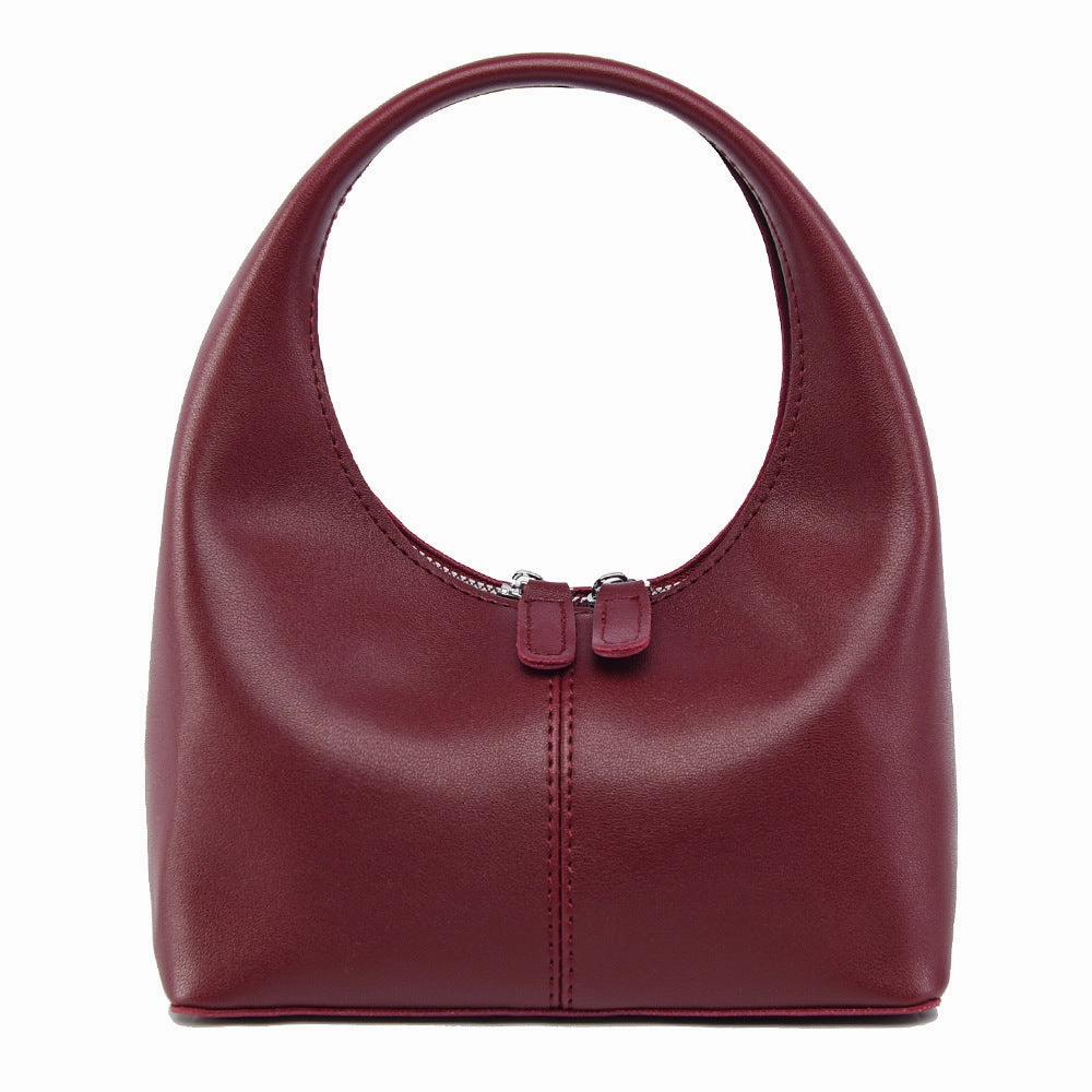Valdira | Tan Leather Hobo Bag ?C Minimalist & Chic Trendy Design