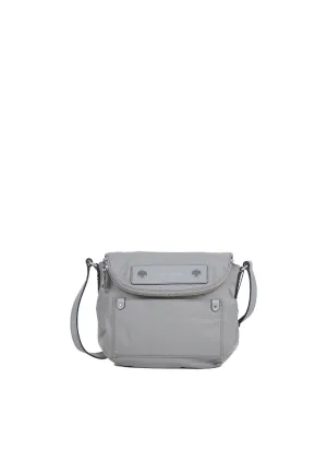 Marc Jacobs Preppy Mini Nylon Messenger Crossbody bag In Rock Grey M0012909 Lightweight Fashion Choice Everyday Flexibility