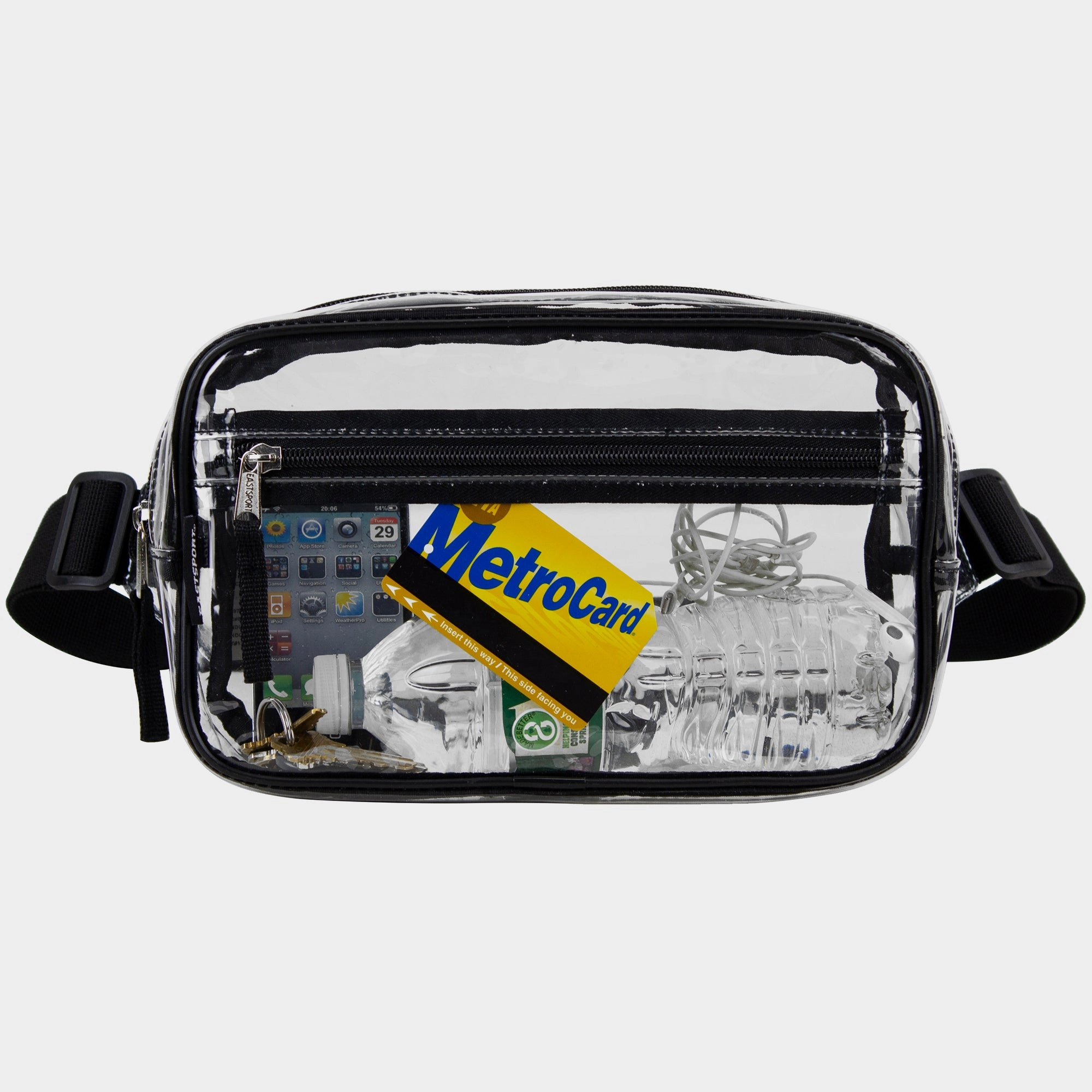 Stadium Approved Clear Fanny Pack Practical Style