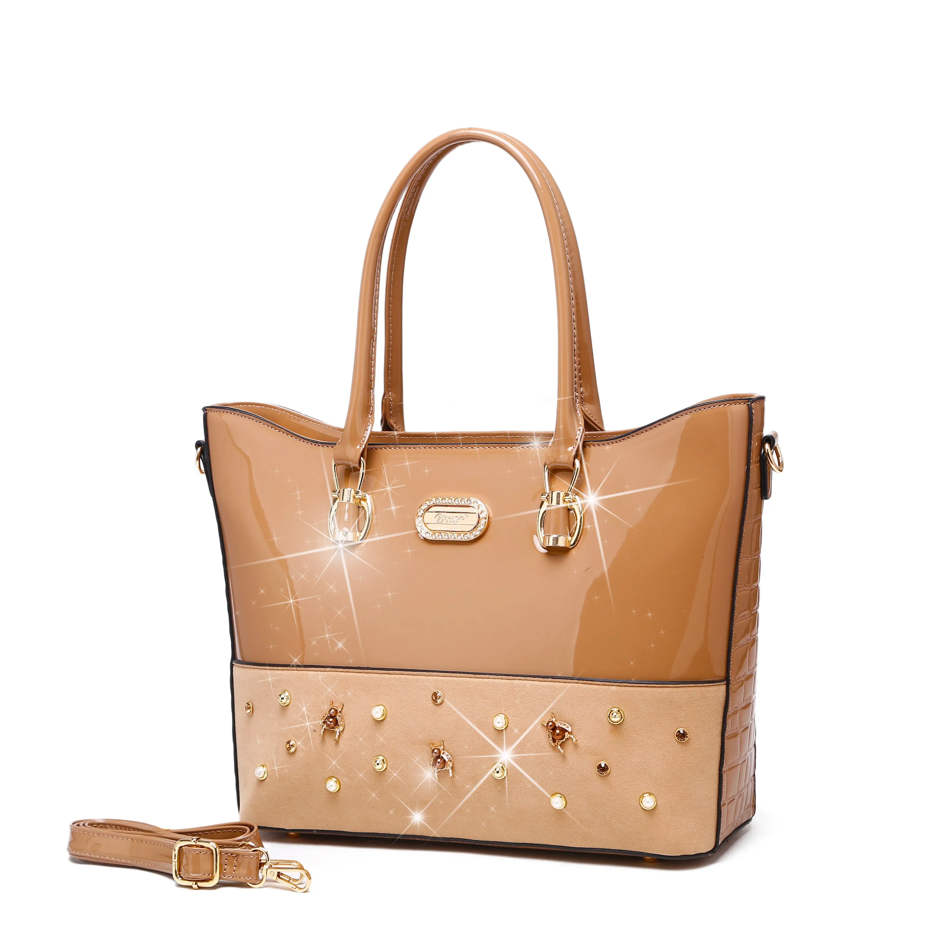 Urban Casual Functional Construction Brangio Ruby Charm Tote