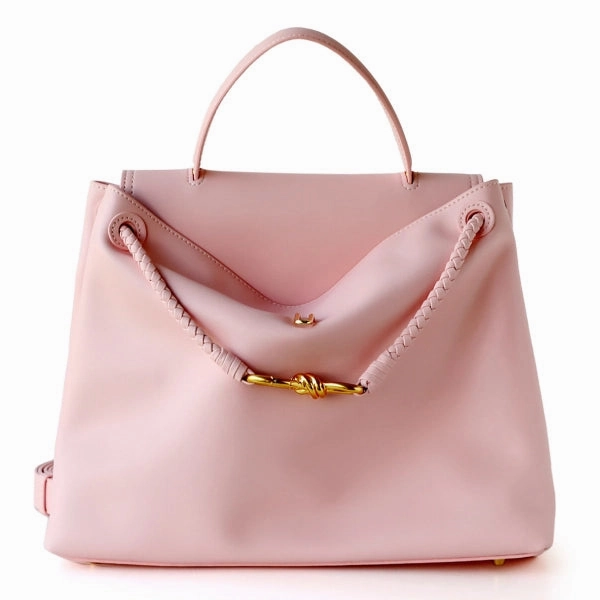 Ella Structured Flap Handbag - Elegant Top Handle with Knot Detail Smart Choice
