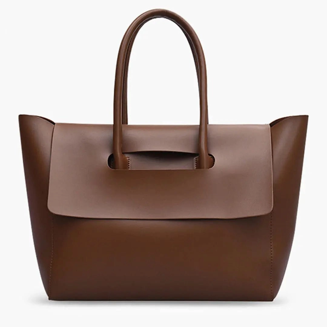 Sophisticated Utility Katherine | Black Elegant Retro Tote ?C Timeless & Chic