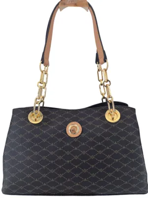 Classic Appeal Misty Elegant Misty Milan  Genuine Leather Handbag  [Made in Italy]