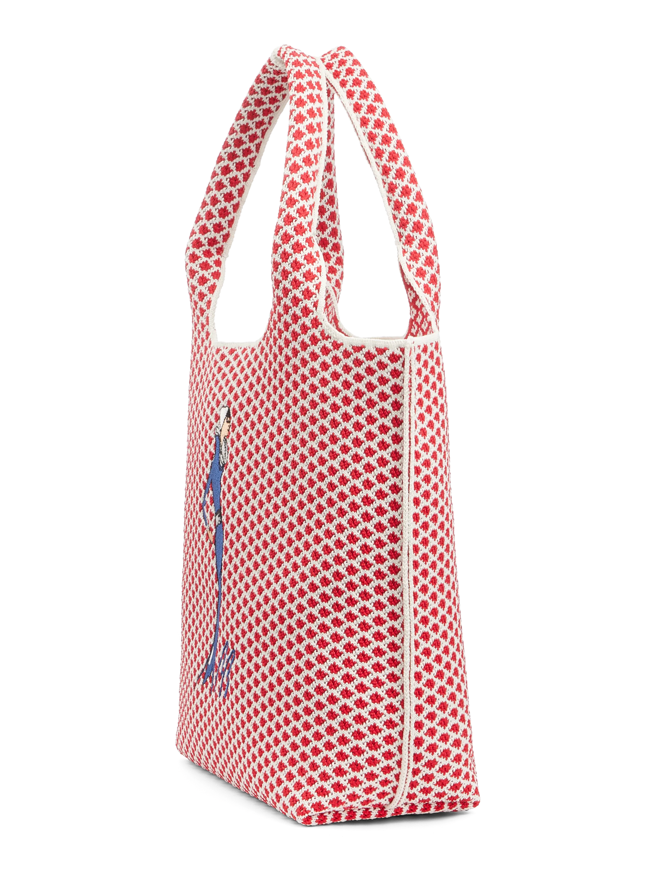 Sutton City Tote - Red Diamond - Small daily necessity Shopping Explorer