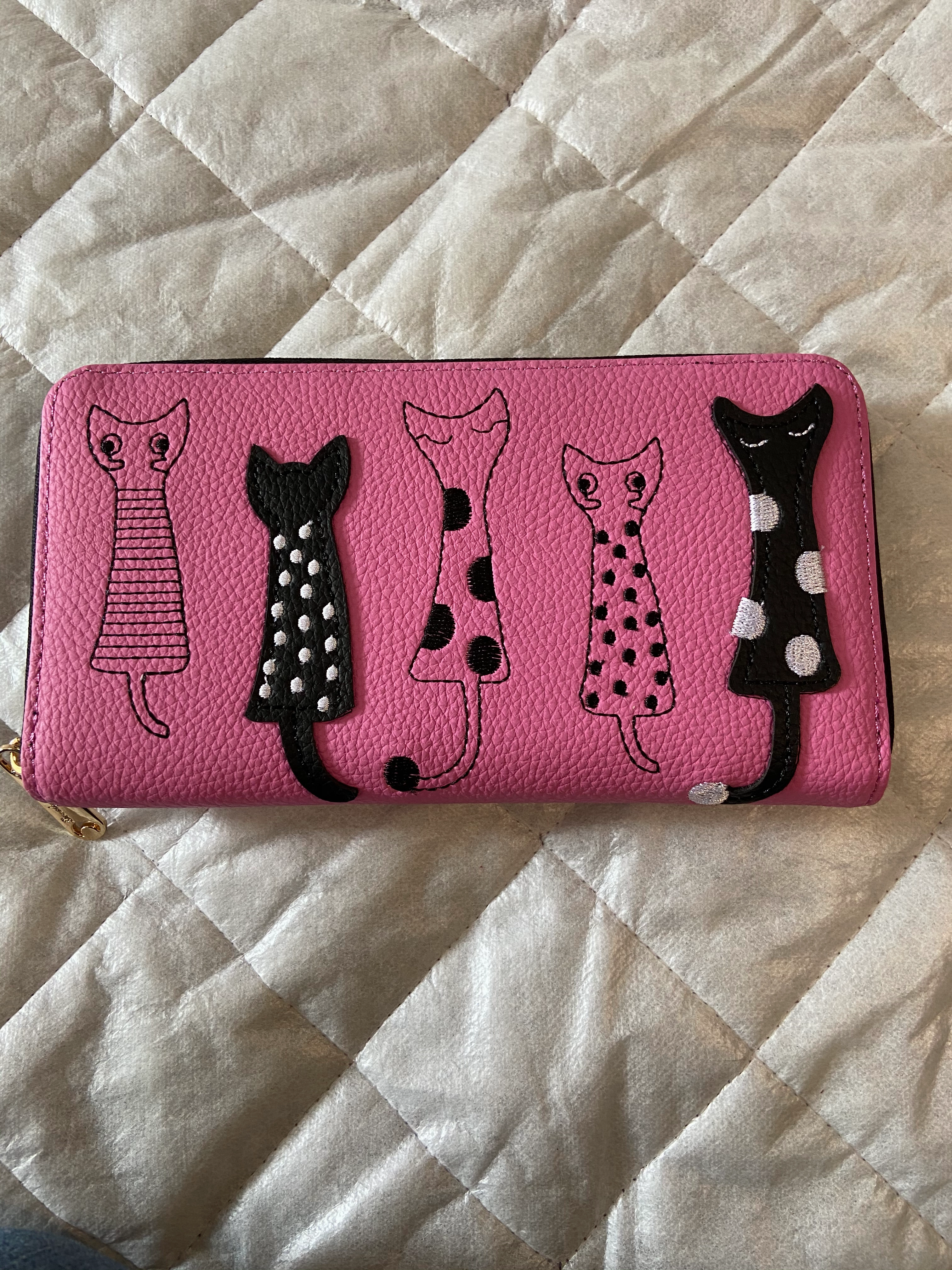 Wallet - Sitting Kitties - Large Urban Mobility