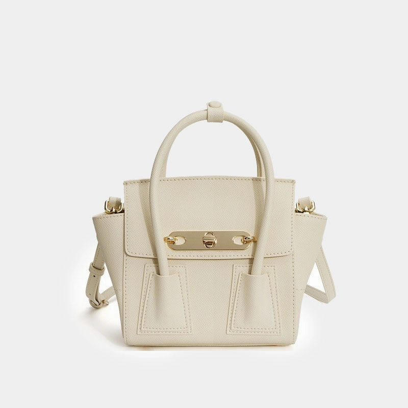 Autumn Vibe Women??s Wing-Shaped Leather Crossbody Bag ?C Gold Hardware