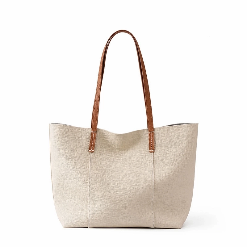Isabella | Premium Leather Tote Bag ?C Chic & Spacious Work Essential