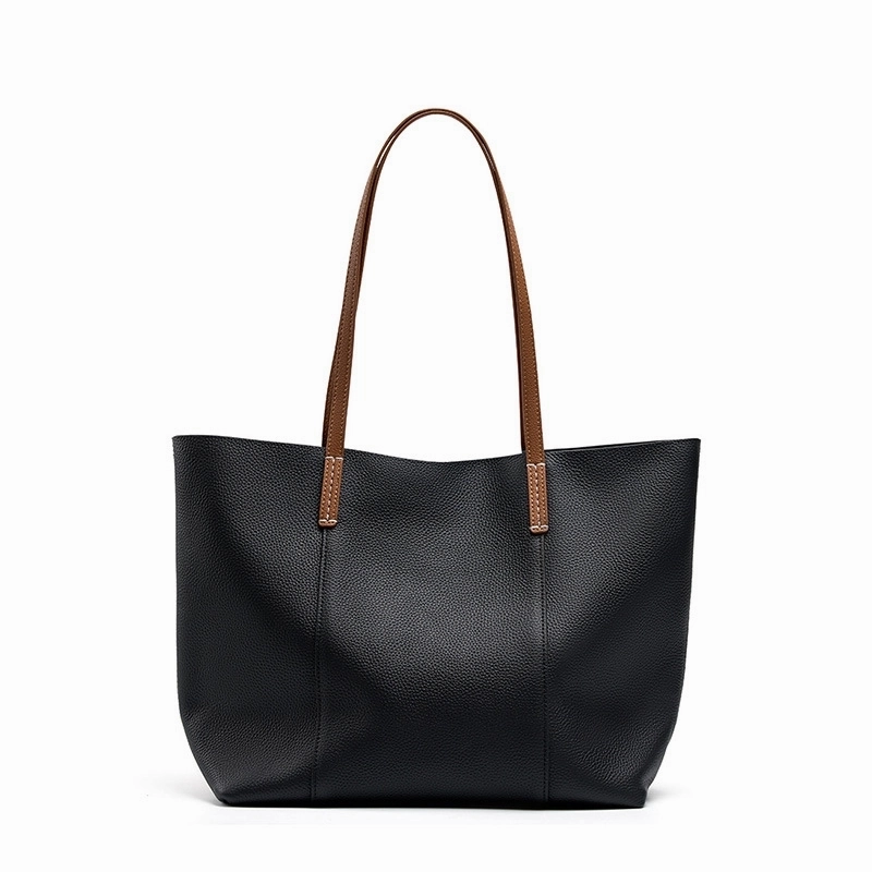 Isabella | Premium Leather Tote Bag ?C Chic & Spacious Workday Essential