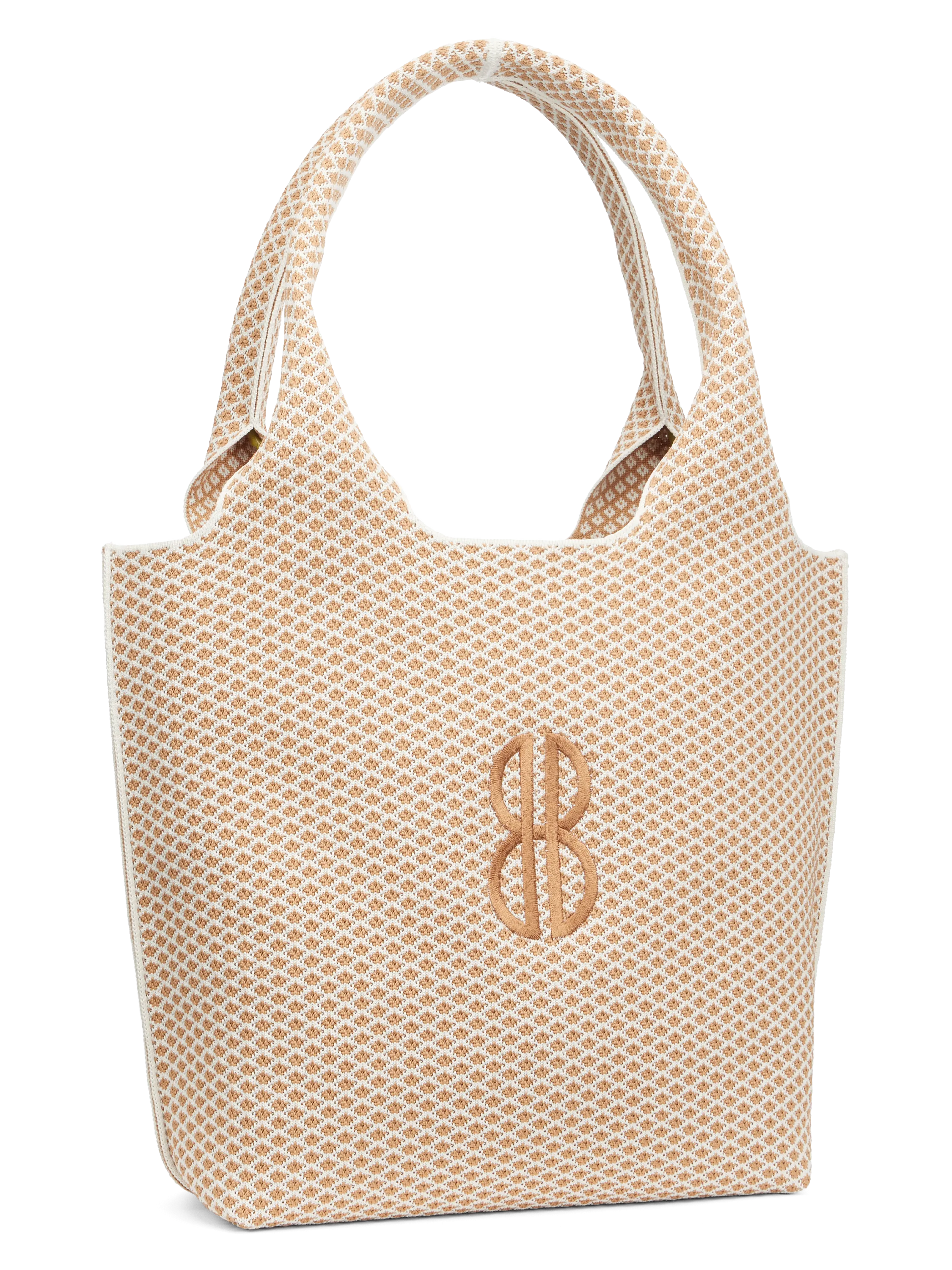 Picnic Bag inner pocket Sutton City Tote - Buckthorn Diamond Monogram - Medium