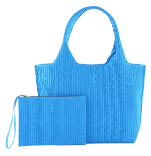 Business Day Sutton City Tote - Blue Stripe - Large
