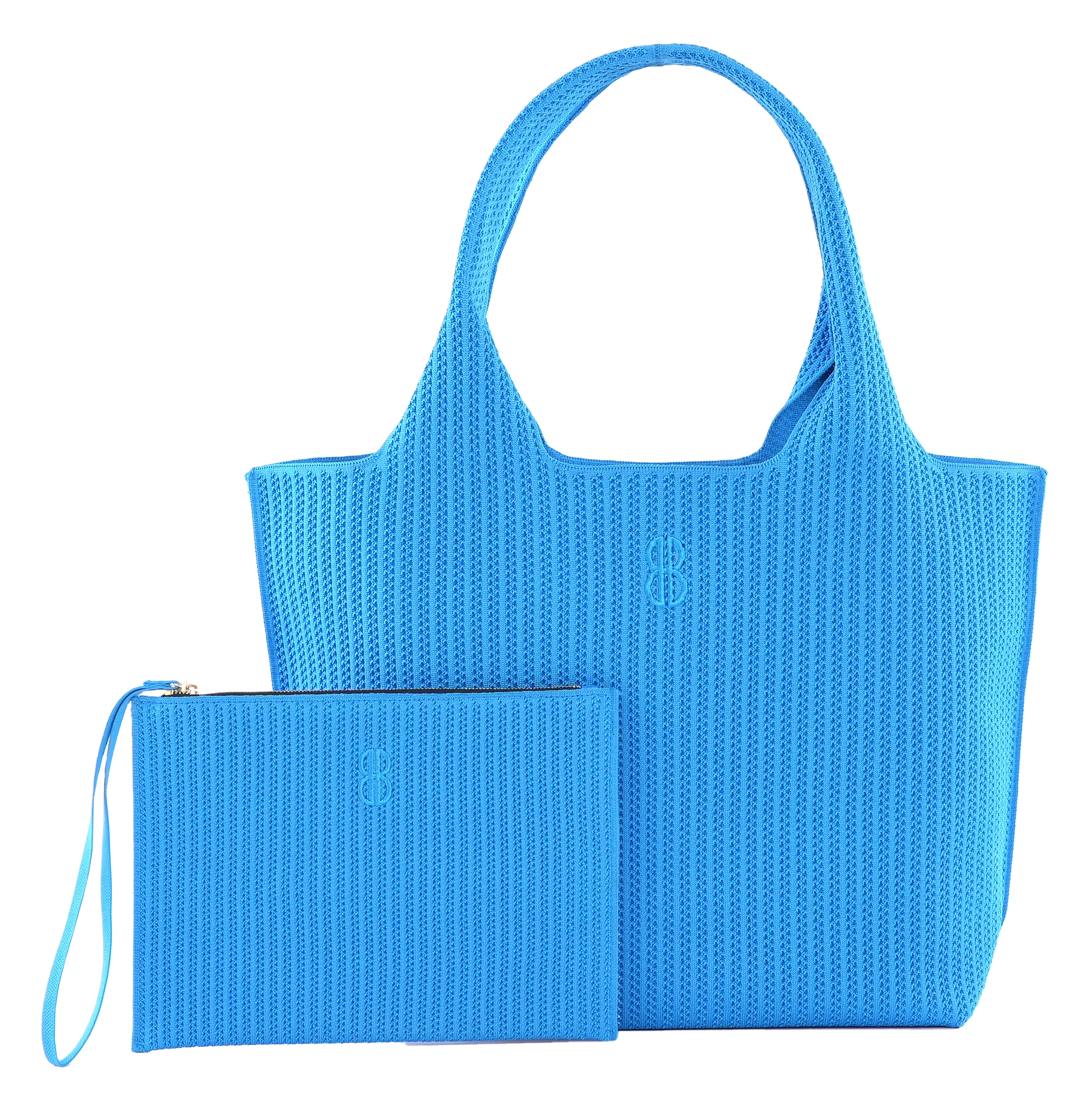 Business Day Sutton City Tote - Blue Stripe - Large