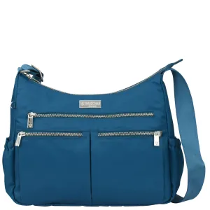 Wanderlust Luxe Fabric Crossbody Hobo - 12030 Essential Companion Bold fashion tote