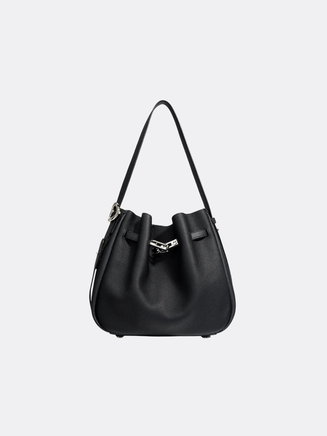 Fashion forwardness Luxury Leather Bucket Bag for Women ?C Sleek Structured Design