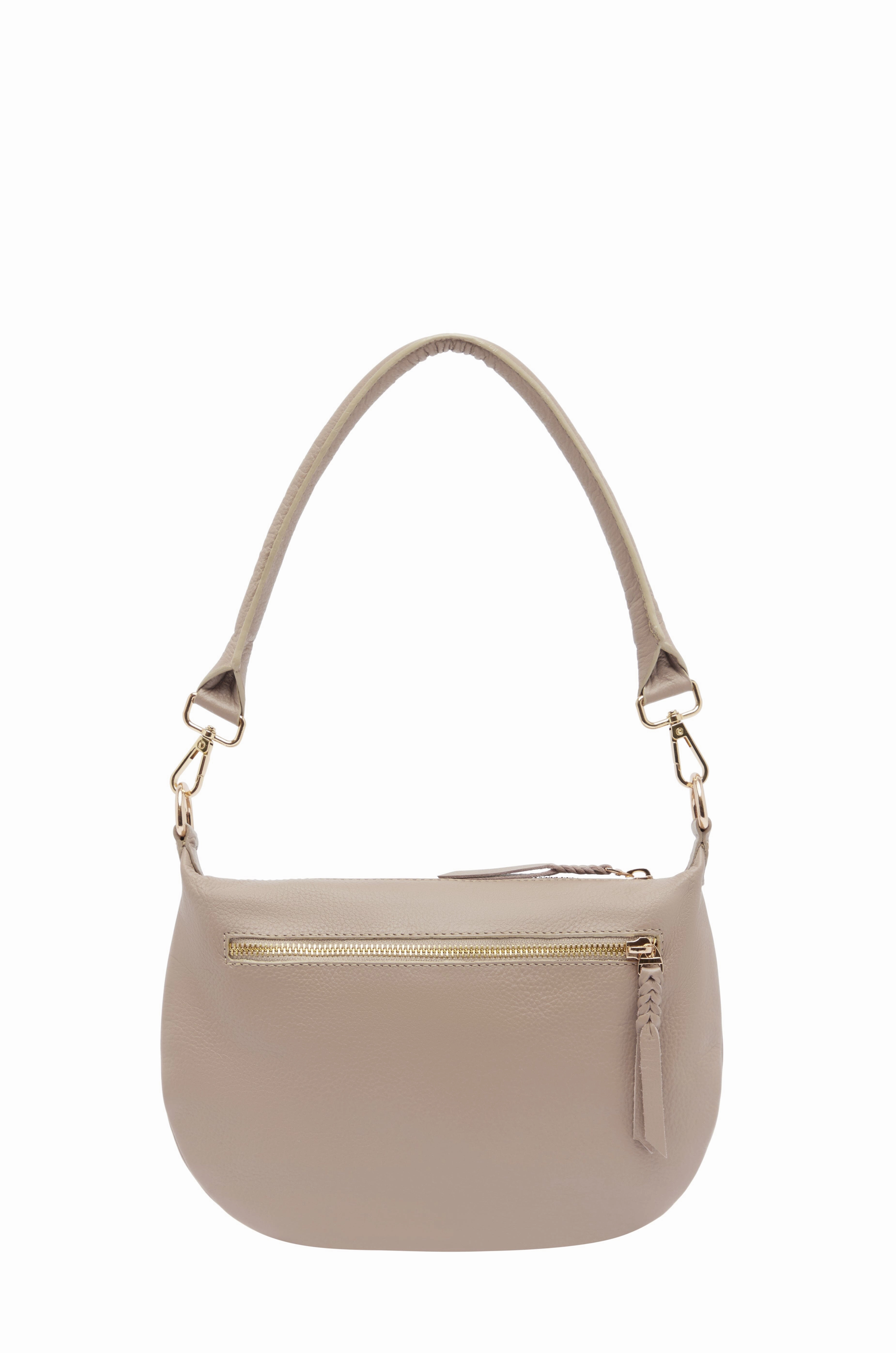 Versatile Design Melissa Bag Nude Soft Leather