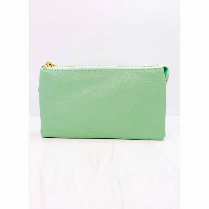 Compact Design Commuter Bag Liz Crossbody Bag in Mint