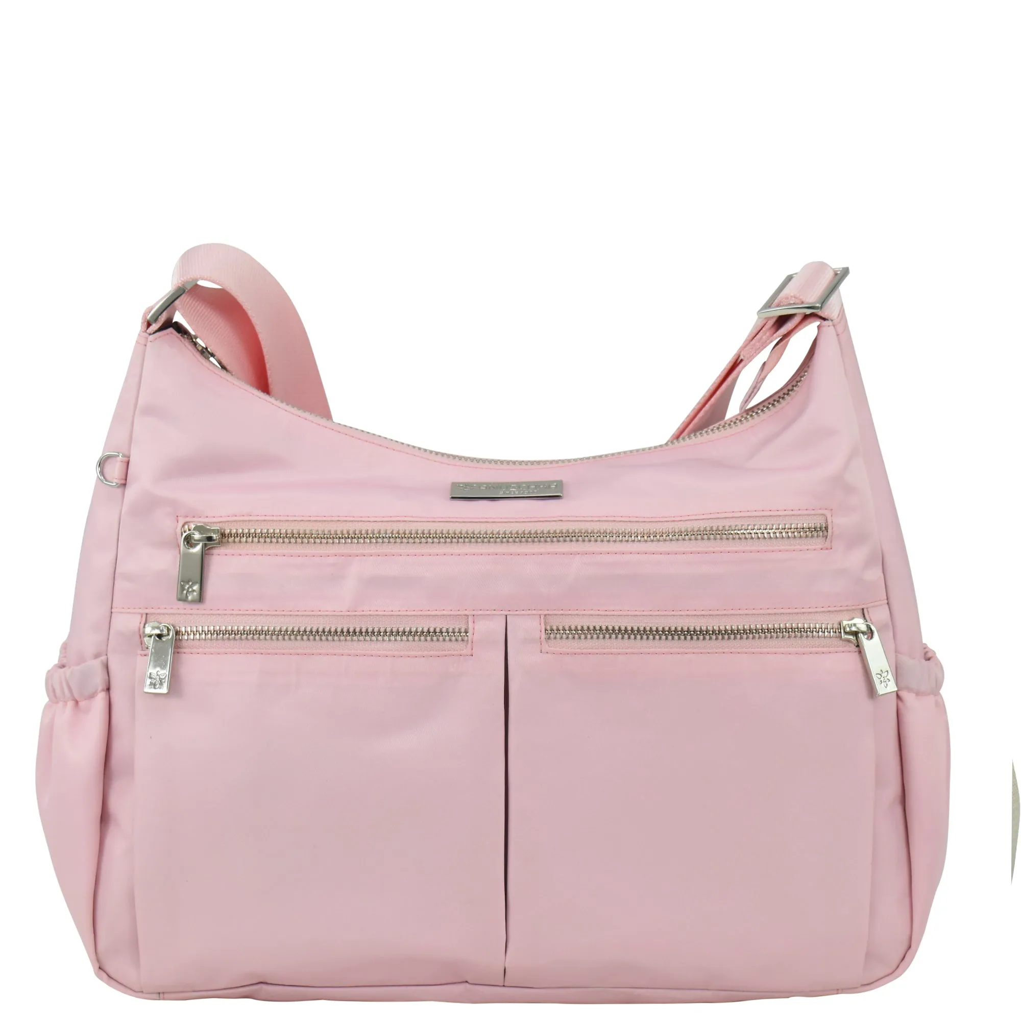 Wanderlust Luxe Fabric Crossbody Hobo - 12030 Casual Outfit