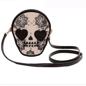 Sugar Skull Crossbody Bag Timeless Beauty