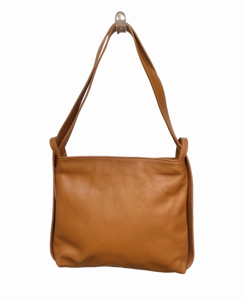 LaGaksta Bria Convertible Backpack Purse ?C Italian Leather Shoulder Bag Functional utility Premium Fabric