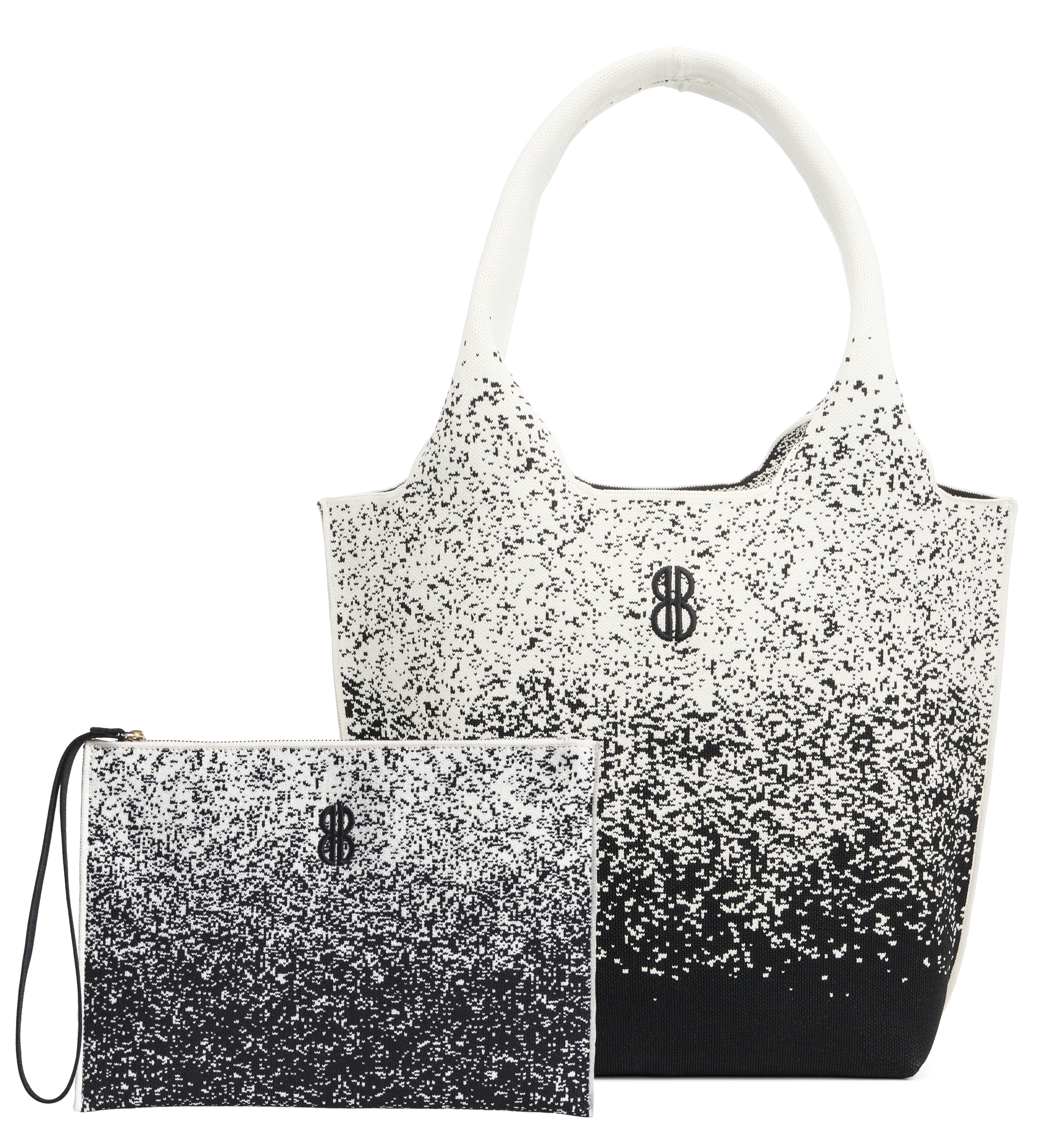 Daily Journey Sutton City Tote - Black Sprinkle - Medium