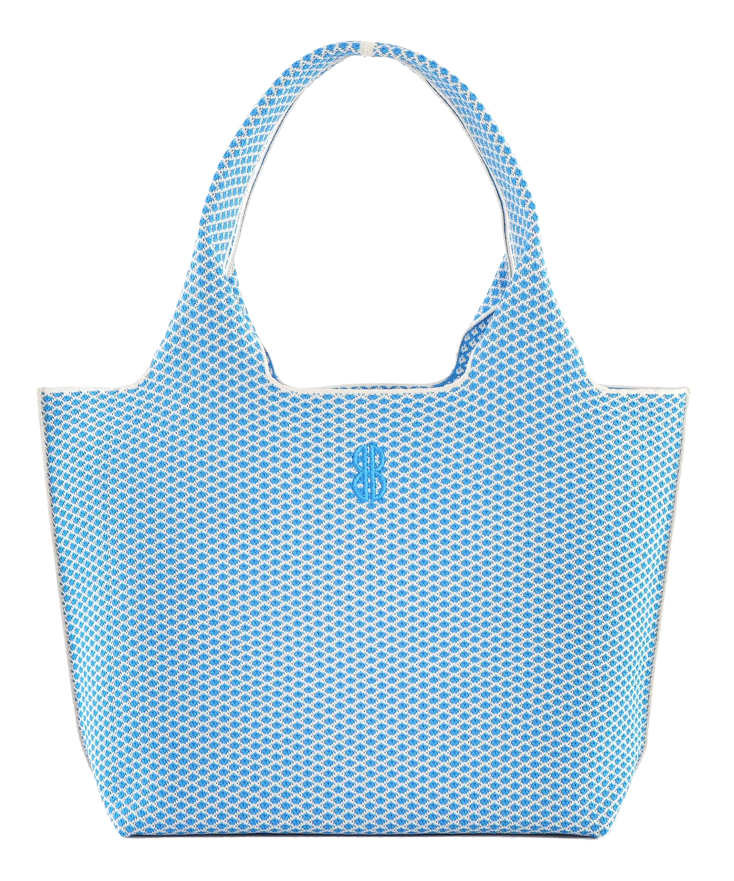 Large Pocket Sutton City Tote - Blue Diamond - Large