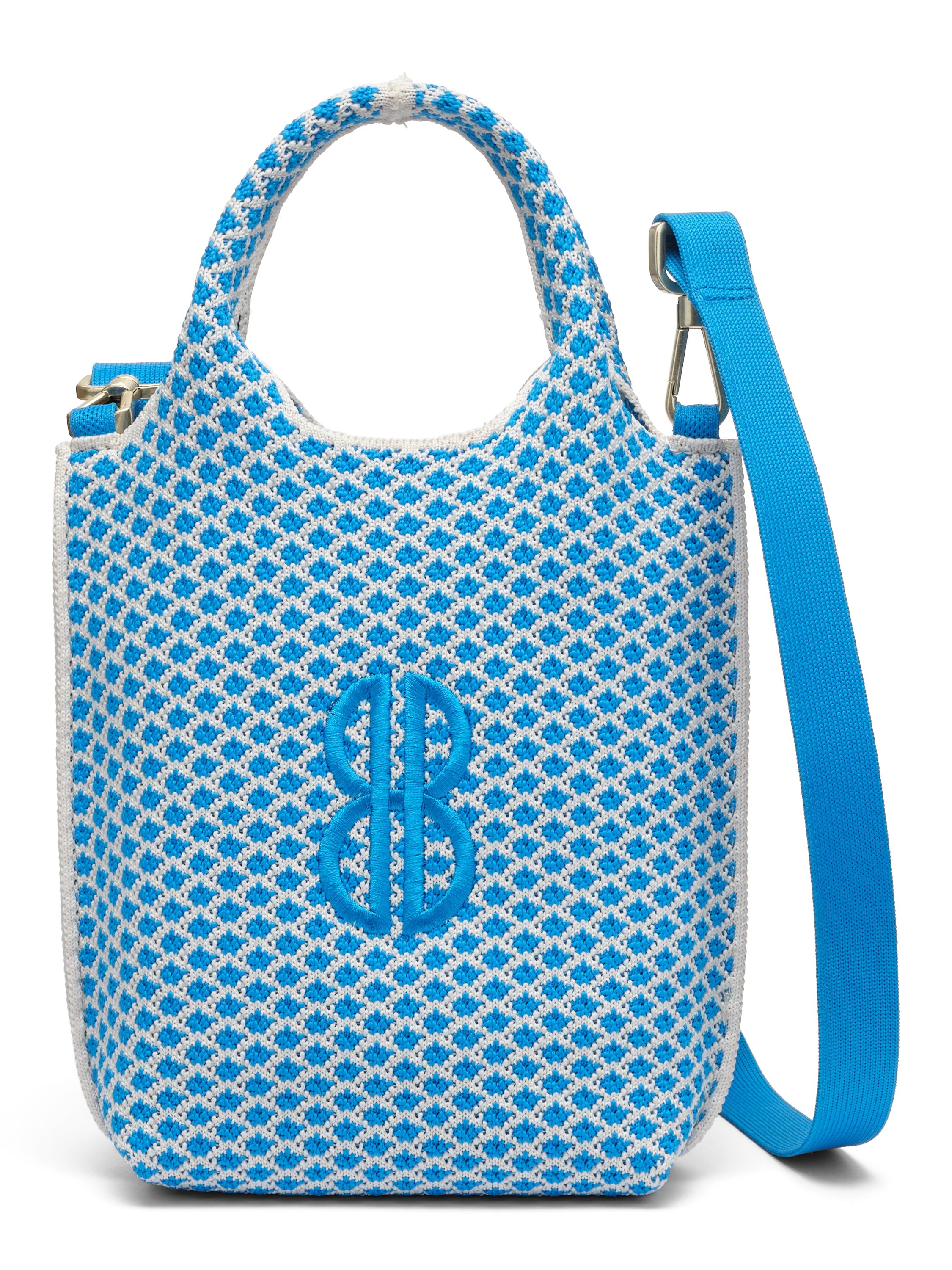 Sutton City Tote - Blue Diamond - Mini Evening Event Luxury Life