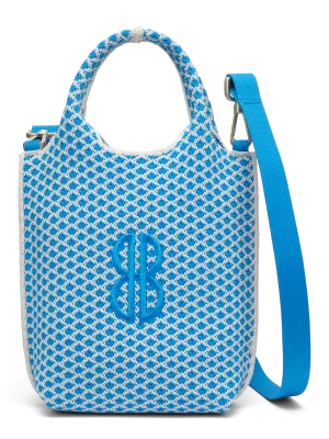 Sutton City Tote - Blue Diamond - Mini Evening Event Luxury Life