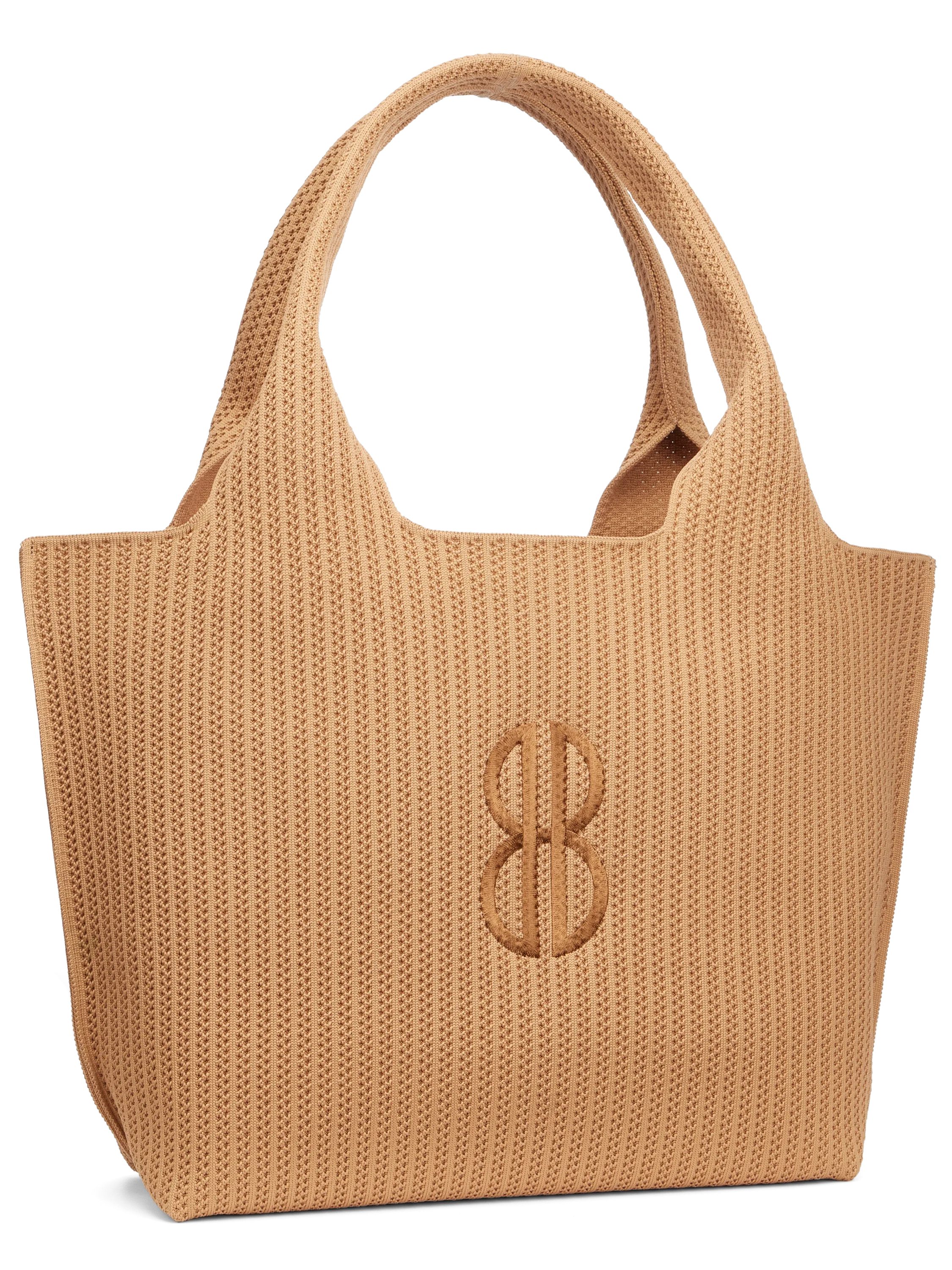 Reusable Bag Sutton City Tote - Buckthorn Stripe Monogram - Large