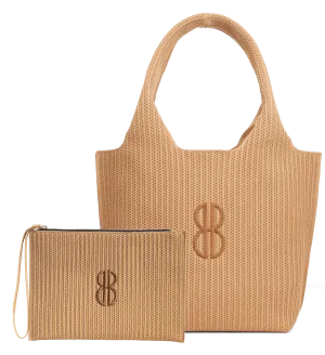 Sutton City Tote - Buckthorn Stripe Monogram - Medium Travel Accessory