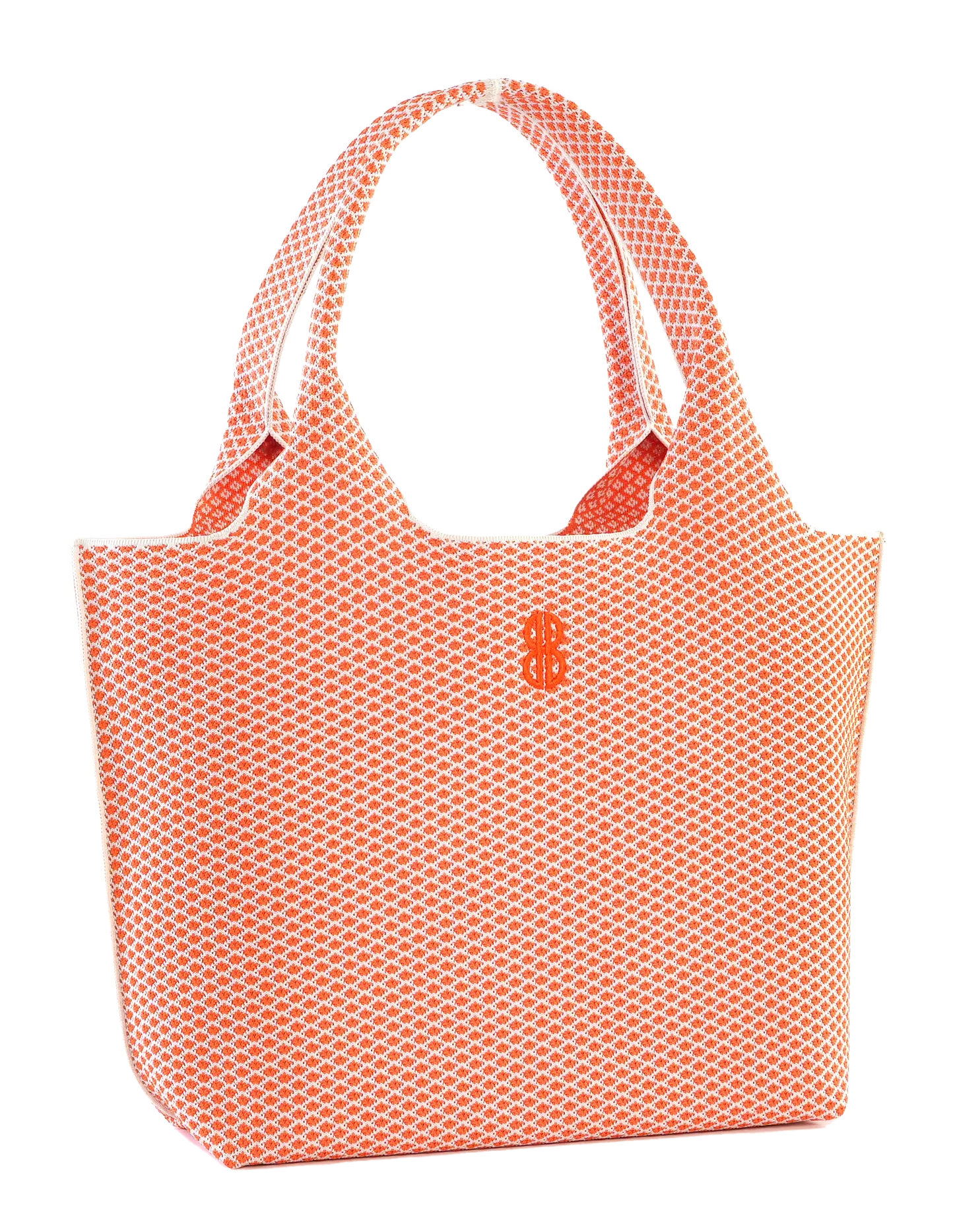 Sutton City Tote - Orange Diamond - Large Study Explorer Lightweight Utility