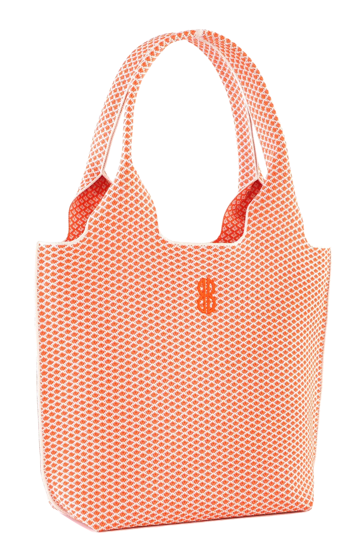 Sutton City Tote - Orange Diamond - Medium Workday Routine Sustainable Daily Use