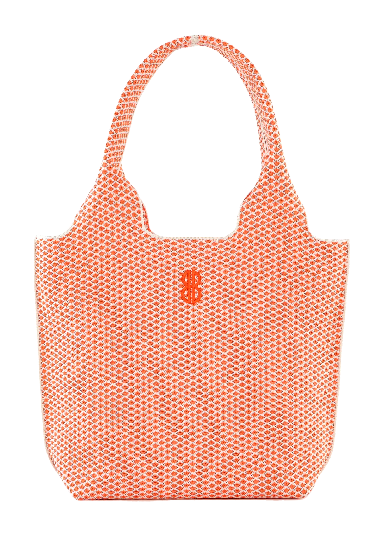 Sutton City Tote - Orange Diamond - Medium Eco conscious Campus Function