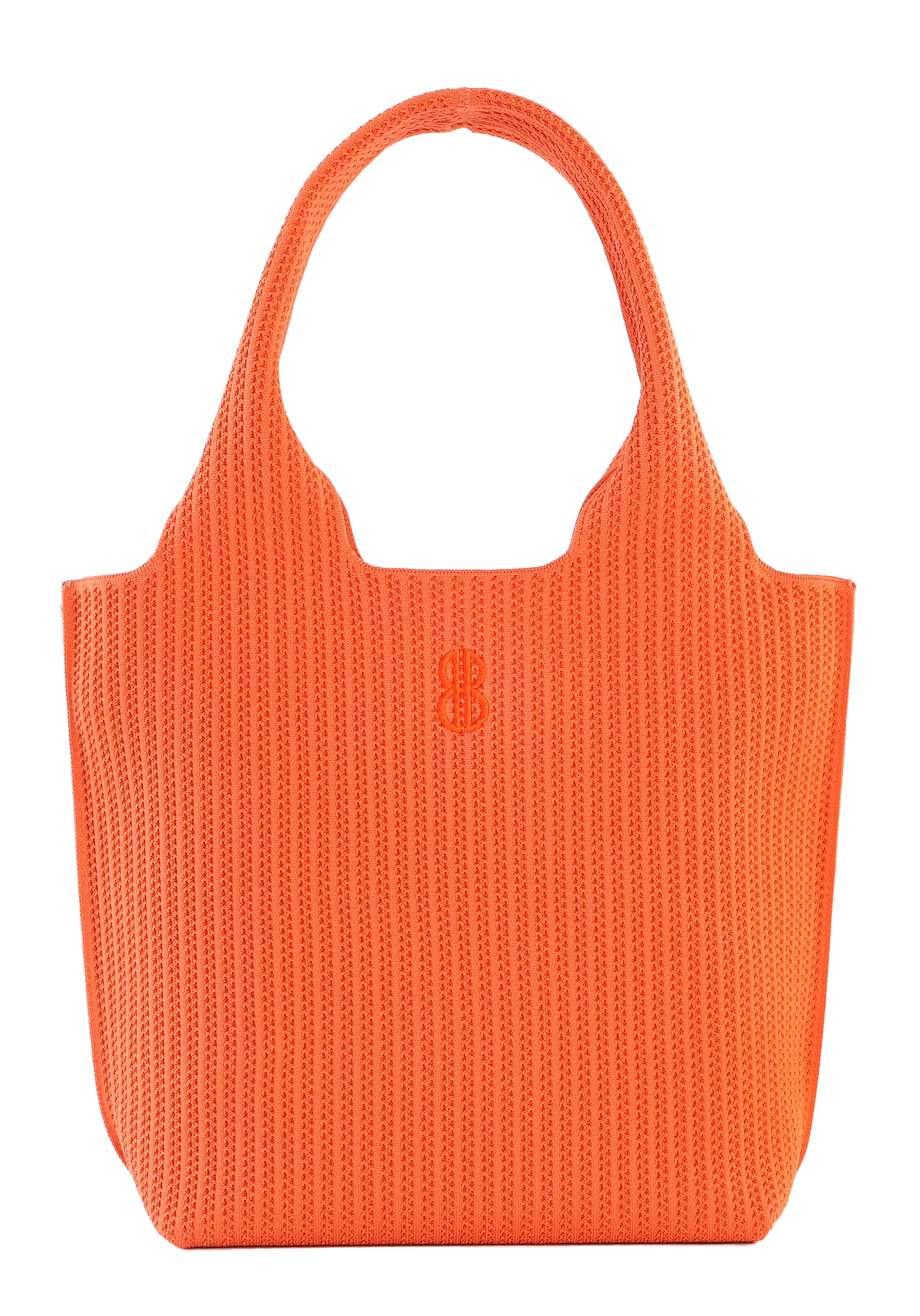 Sutton City Tote - Orange Stripe - Medium Stylish Choice Everyday Portability