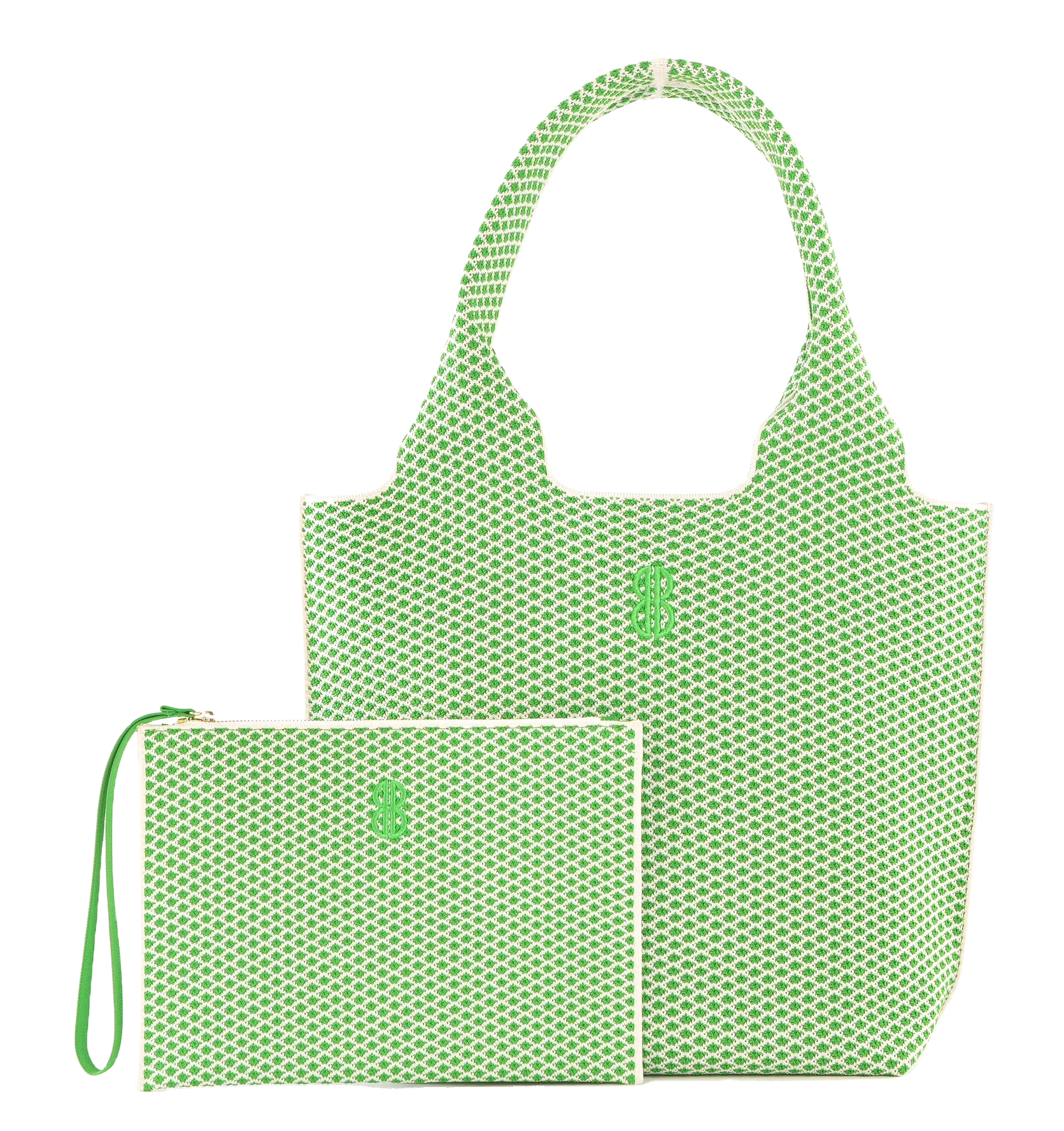 Sutton City Tote - Parakeet Green Diamond - Medium Work Accessory