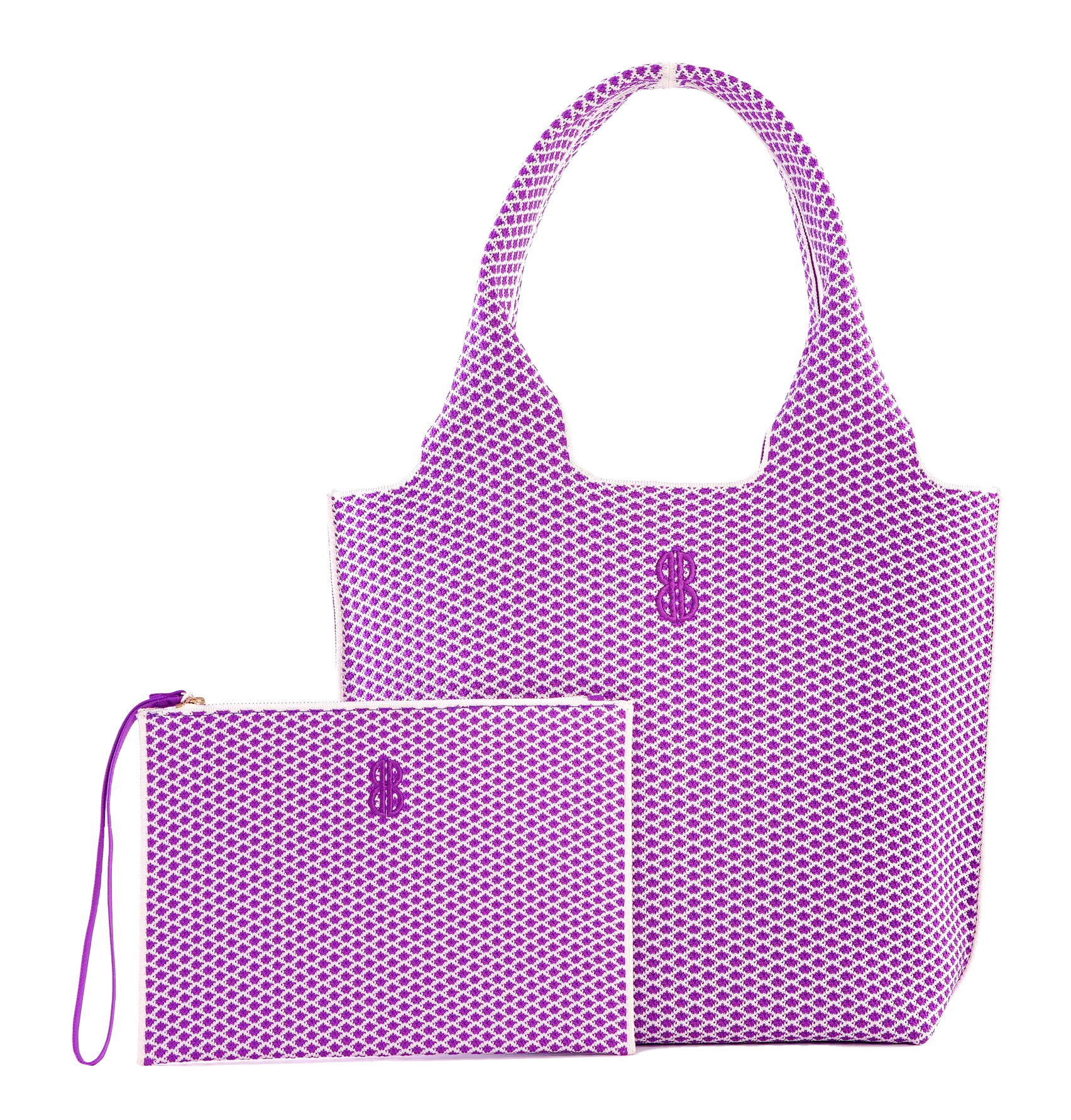 Sutton City Tote - Purple Diamond - Medium City Routine