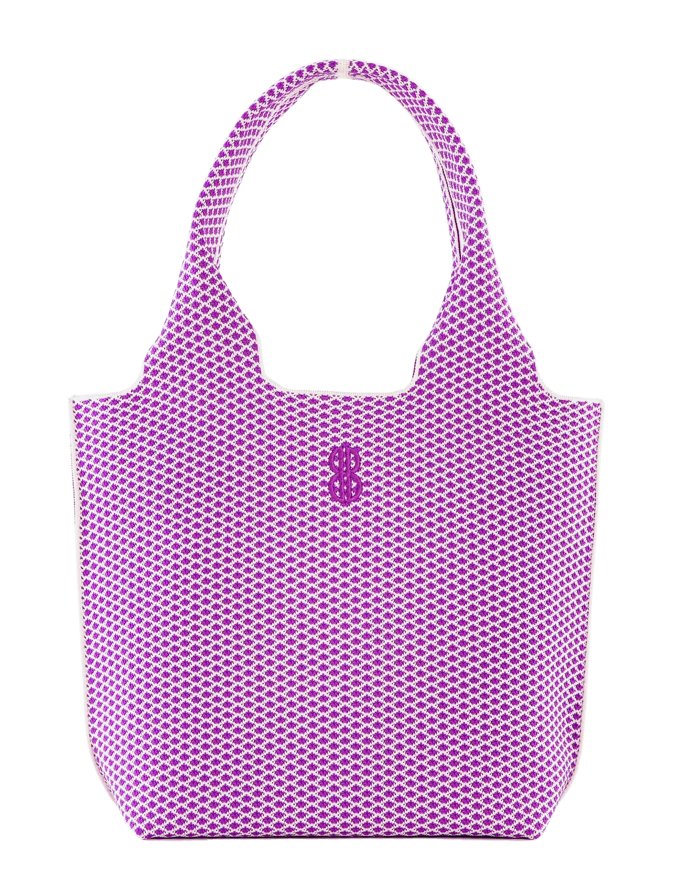 Sutton City Tote - Purple Diamond - Medium Compact Form