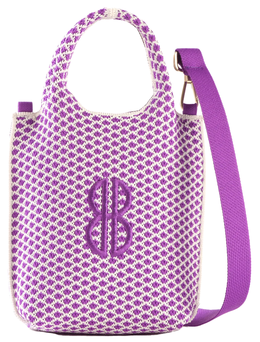 Urban Utility Essential Companion Sutton City Tote - Purple Diamond - Mini