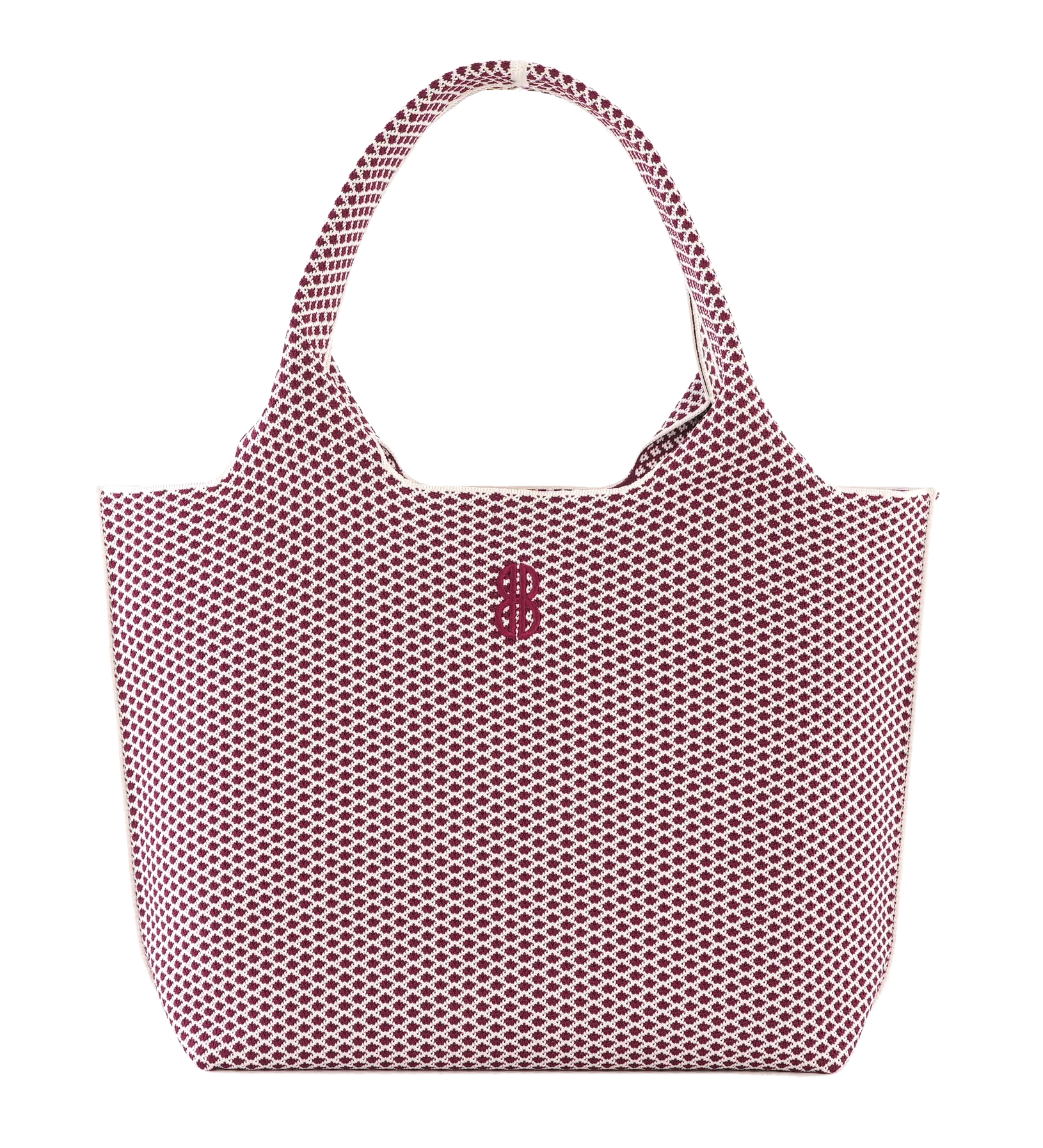 Sutton City Tote - Wine Diamond - Large Stylish Work Bag