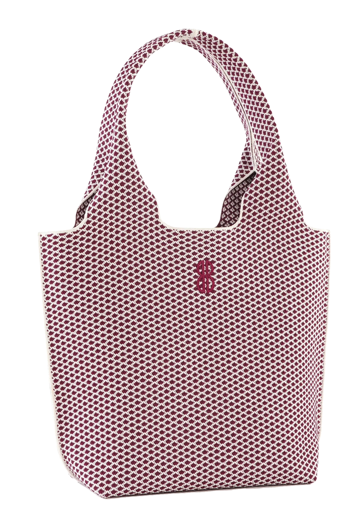 Sutton City Tote - Wine Diamond - Medium Modern Lifestyle