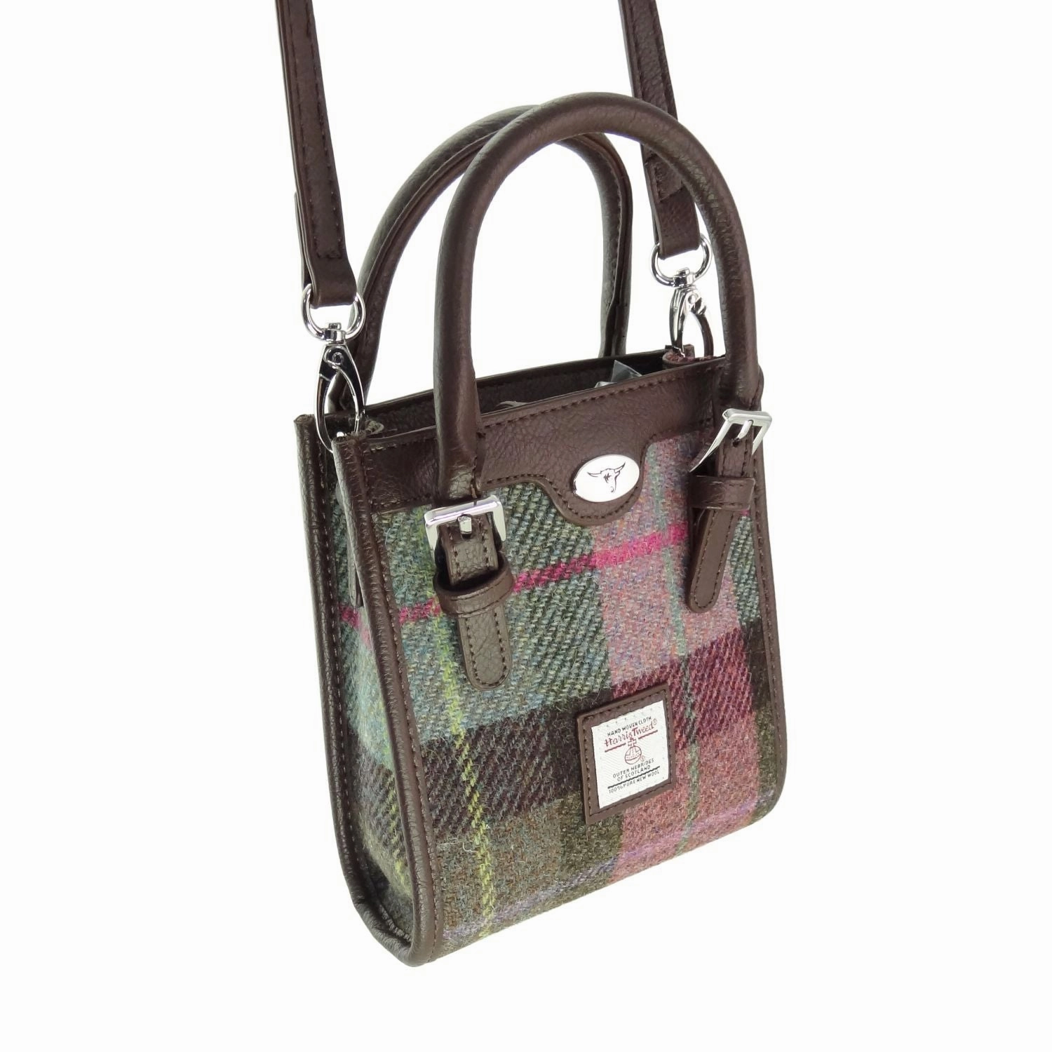 Tall Mini Tote Bag 'Keltie' Harris Tweed? High Quality Functional Simplicity