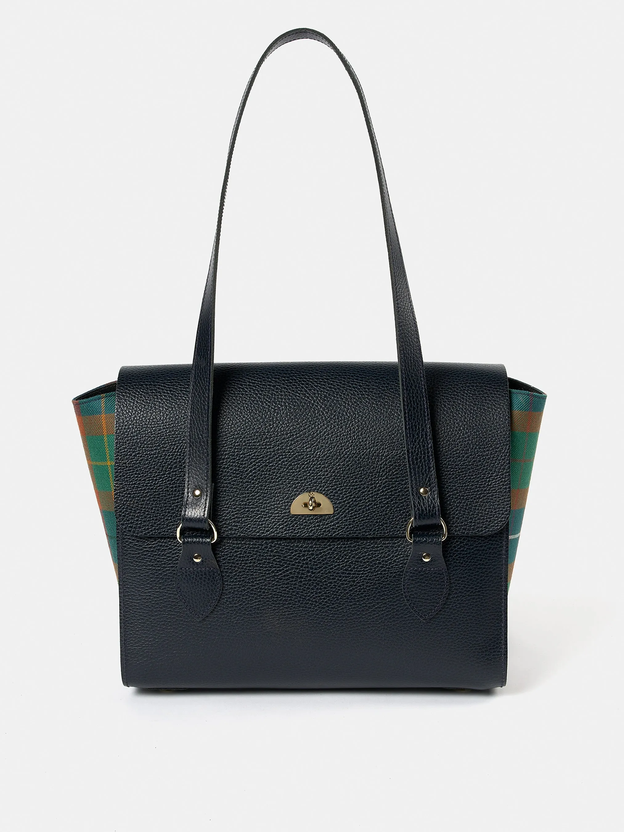 Compact Storage Active Lifestyle The Emily - Amnesty International Tartan & Navy Celtic Grain